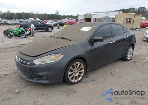2013 Dodge Dart Limited from USA, damaged, VIN 1C3CDFCH4DD258661